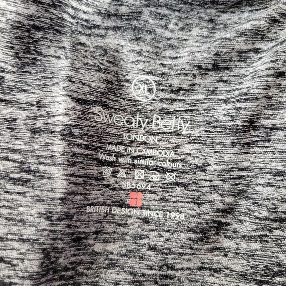 Sweaty Betty Gray Gary Sleeveless Studio Jumpsuit Size XL - Picture 8 of 9